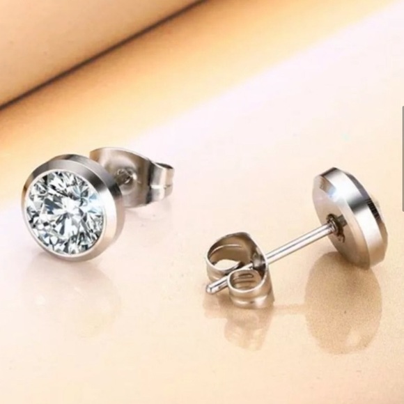 Swarovski Elements Crystal Studs - Picture 4 of 9